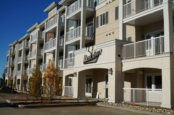 Skyline Living building in Edmonton